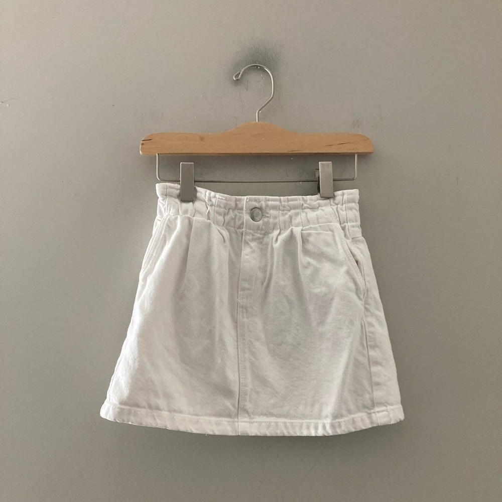 $14 ADD ON zara denim skirt h&m‎ little co. cotton on kids mini boden kate quinn